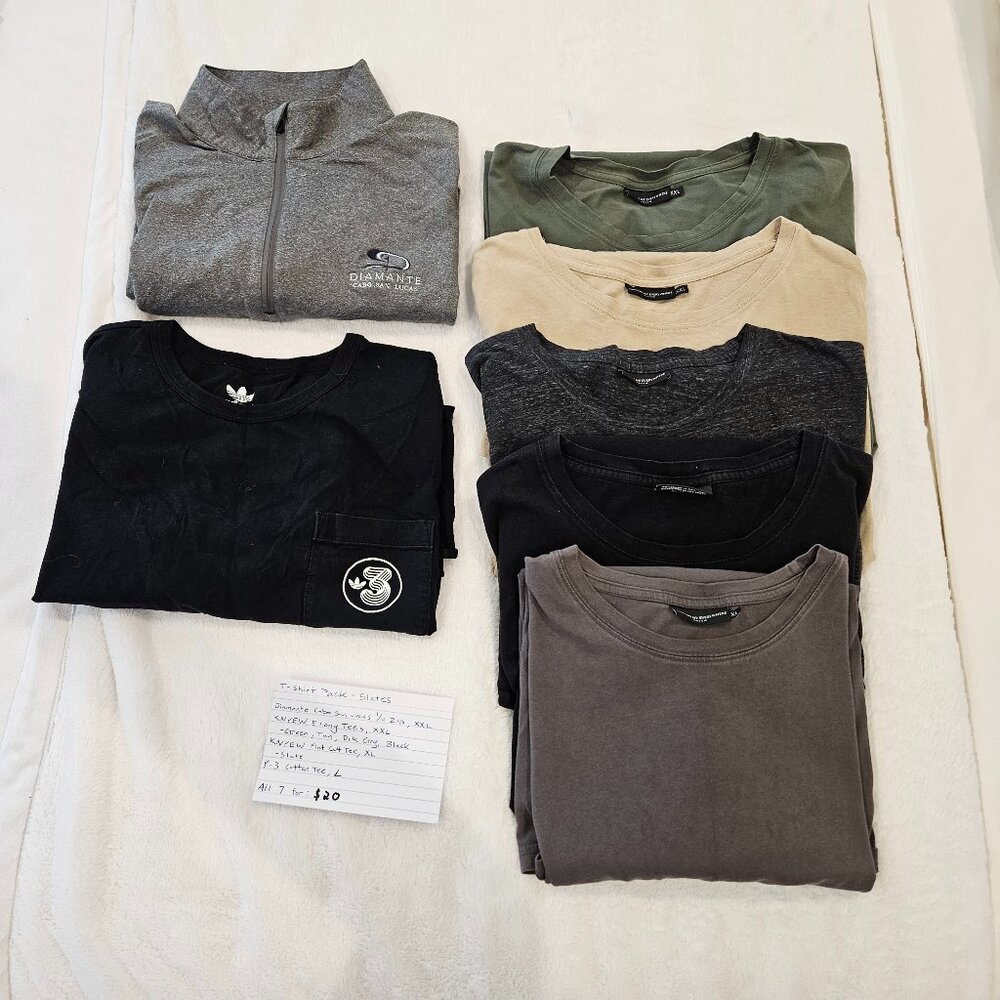 T-Shirt Pack: Slates